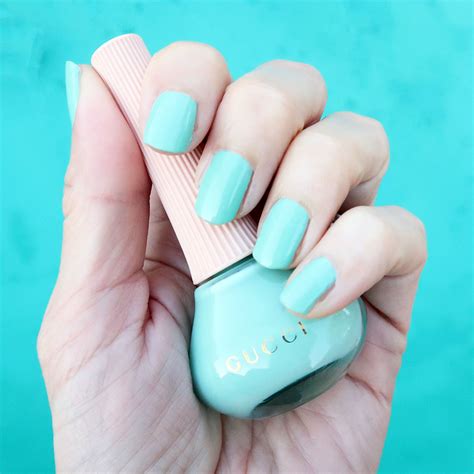 gucci nail polish blue|Gucci nail polish dorothy turquoise.